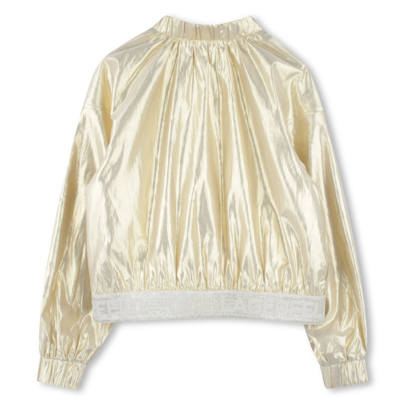 Zip-up formal cardigan KARL LAGERFELD KIDS 
                    GIRL