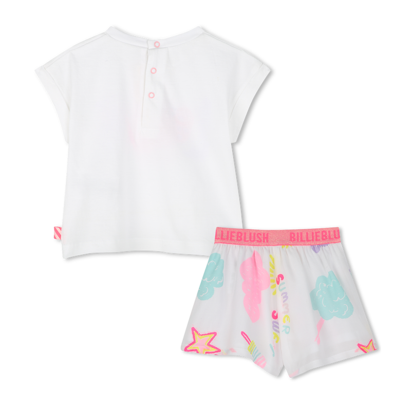 T-shirt and shorts set BILLIEBLUSH 
                    GIRL