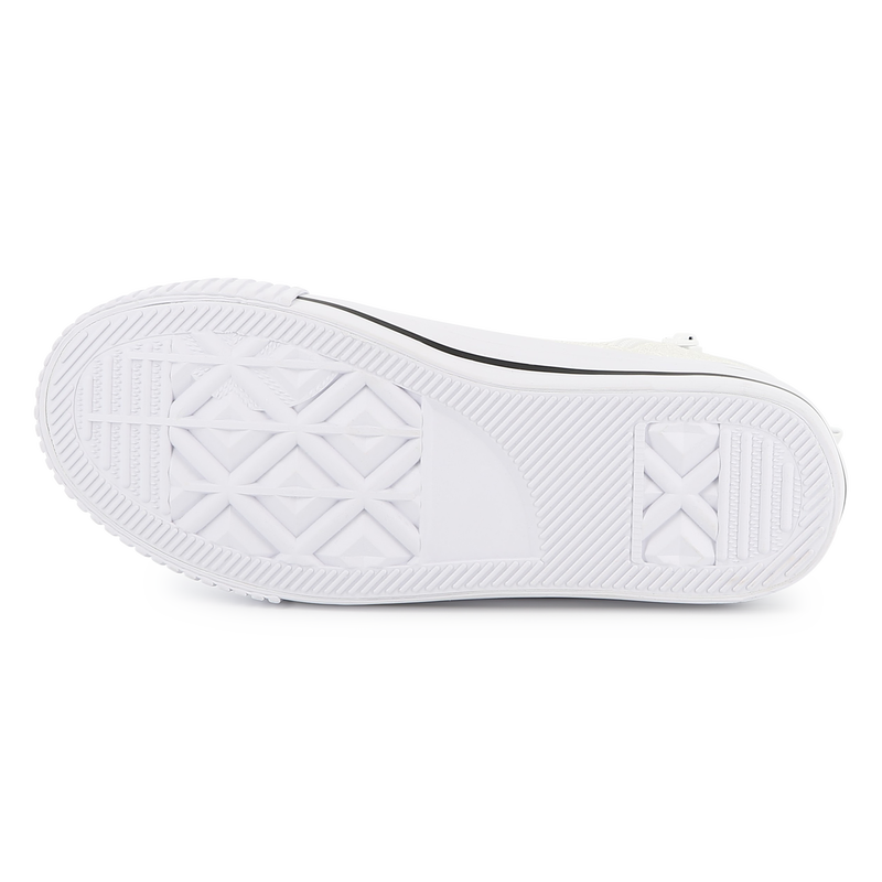 Lace-up high-top sneakers KARL LAGERFELD KIDS 
                    GIRL
