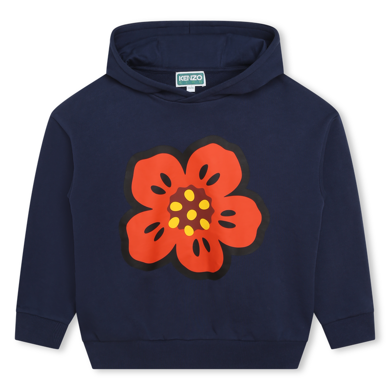 Hooded cotton sweatshirt KENZO KIDS 
                    BOY