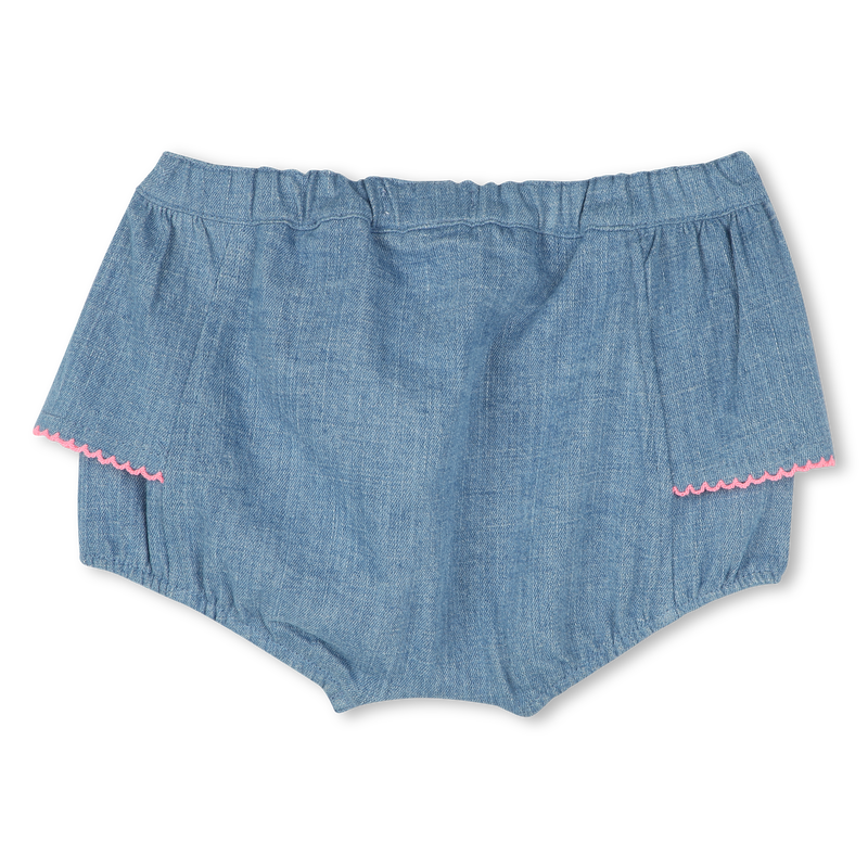 Denim set with frills BILLIEBLUSH 
                    GIRL