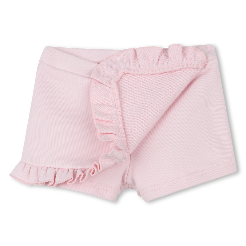 Frilled fleece shorts GIVENCHY 
                    GIRL