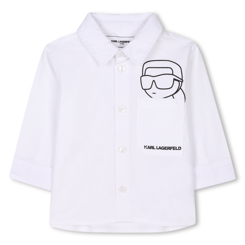 Shirt and trousers set KARL LAGERFELD KIDS 
                    BOY