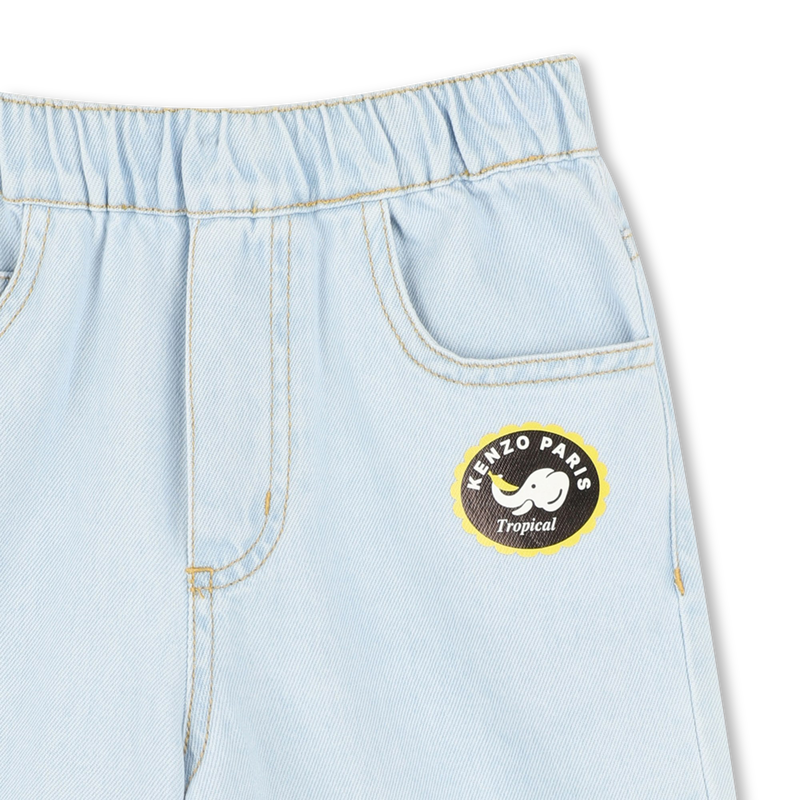 Denim Bermuda shorts KENZO KIDS 
                    BOY