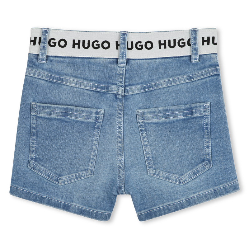Denim shorts with pockets HUGO 
                    GIRL