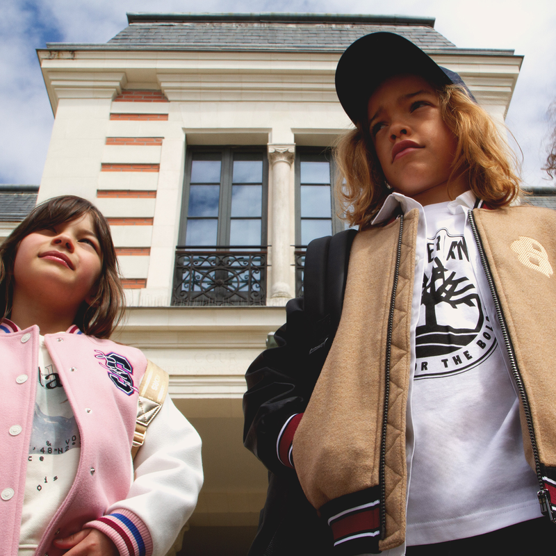 Wool-Blend Bomber Jacket BOSS 
                    BOY