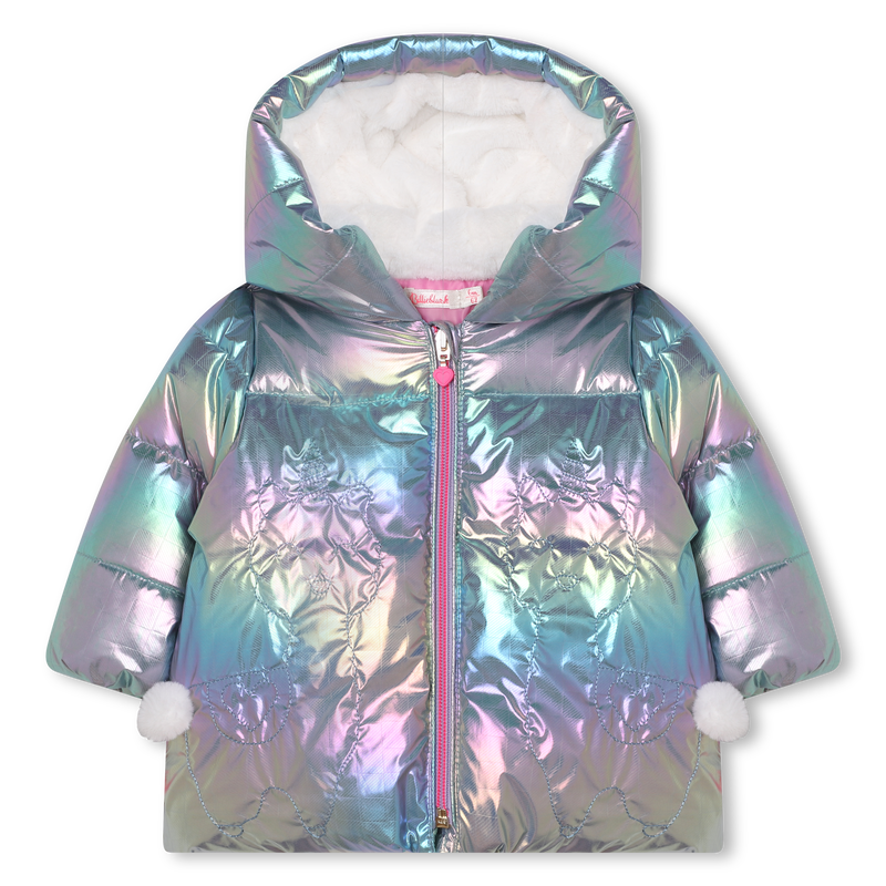 Iridescent puffer jacket BILLIEBLUSH 
                    GIRL