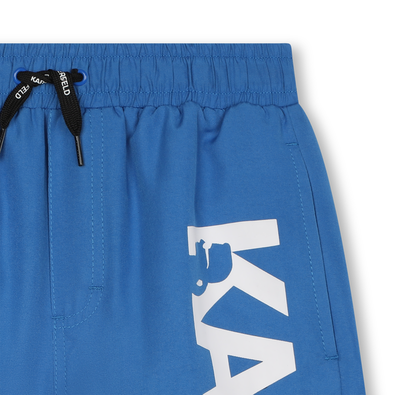 Printed Swim Trunks KARL LAGERFELD KIDS 
                    BOY