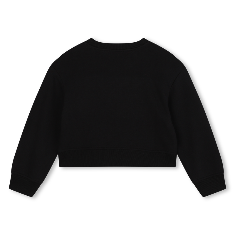 Cropped Fleece Sweatshirt THE MARC JACOBS 
                    GIRL