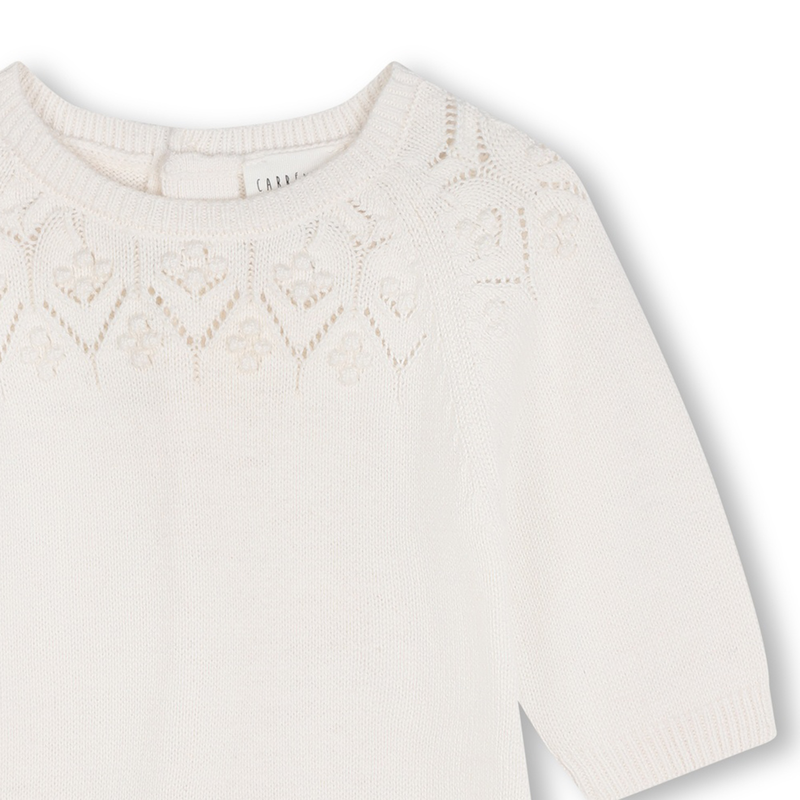 Plain Knit Playsuit CARREMENT BEAU 
                    GIRL