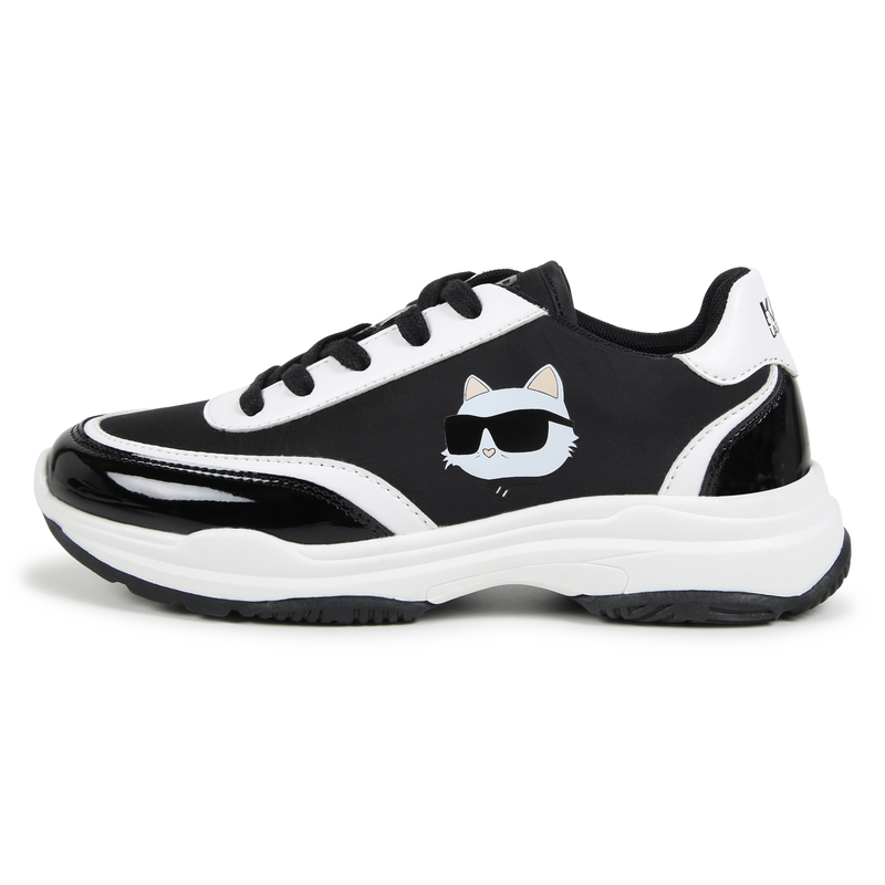 Lace-Up Sneakers KARL LAGERFELD KIDS 
                    GIRL