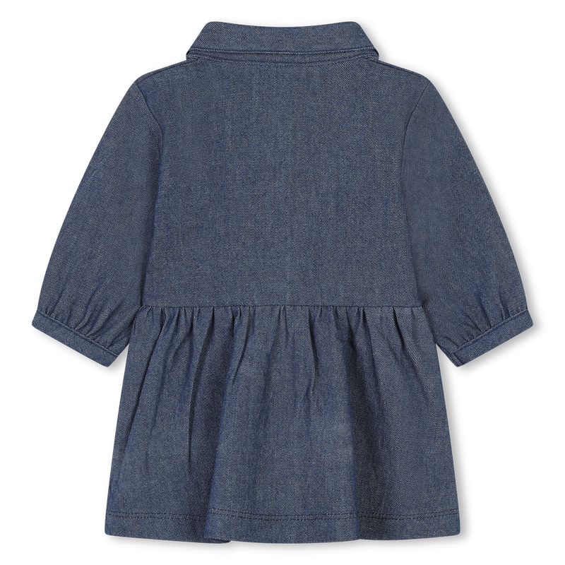 Buttoned Polo Neck Dress BOSS 
                    GIRL