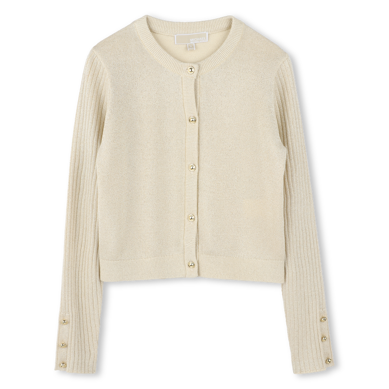 Knitted party cardigan MICHAEL KORS 
                    GIRL