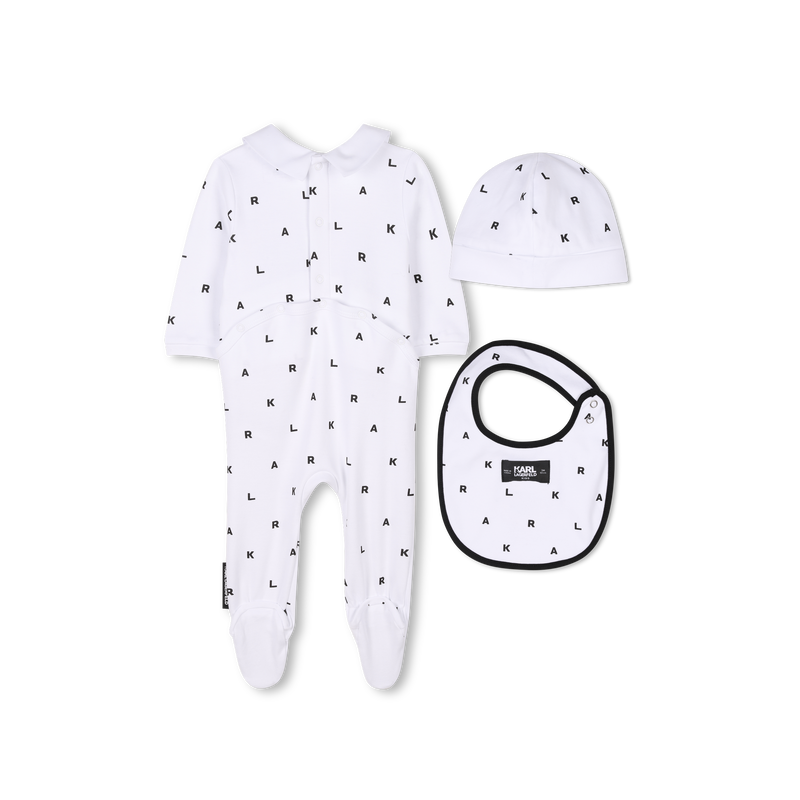 Three-piece newborn set KARL LAGERFELD KIDS 
                    BOY