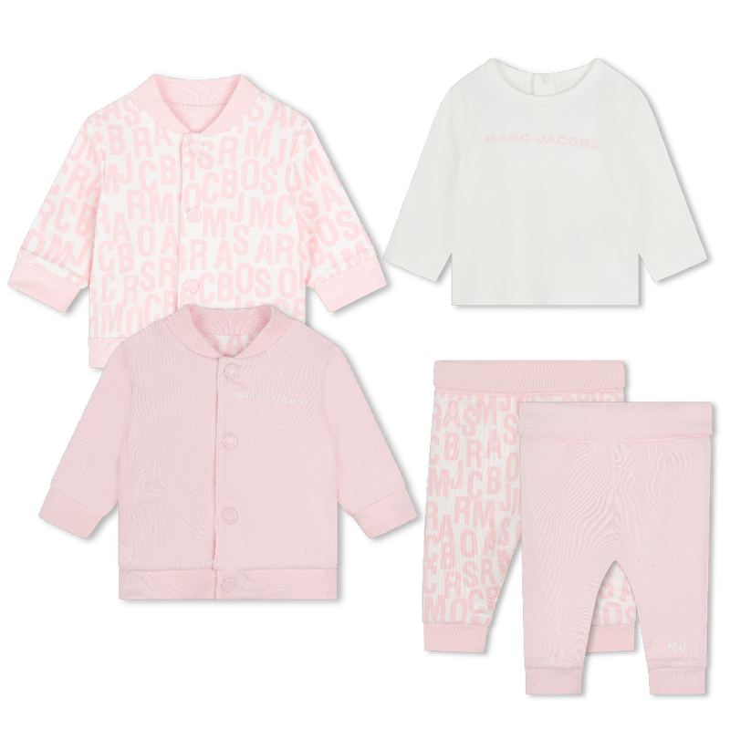 Three-Piece Cotton Set THE MARC JACOBS 
                    UNISEX