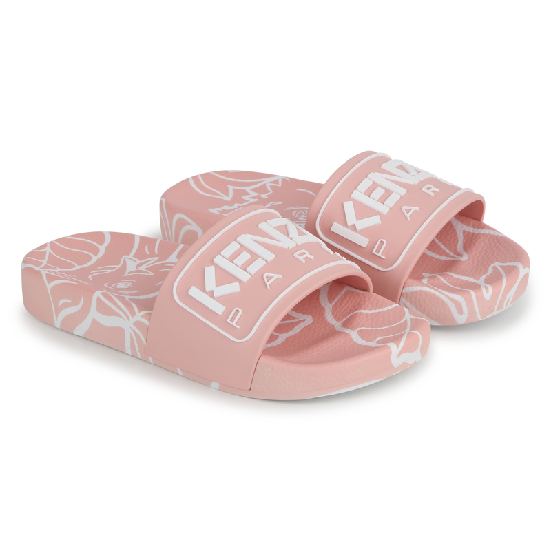 Printed sole sliders KENZO KIDS 
                    UNISEX