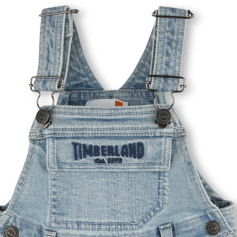 Short denim overalls TIMBERLAND 
                    BOY