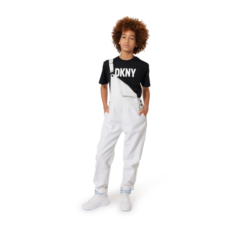 Lace-up leather sneakers DKNY 
                    UNISEX