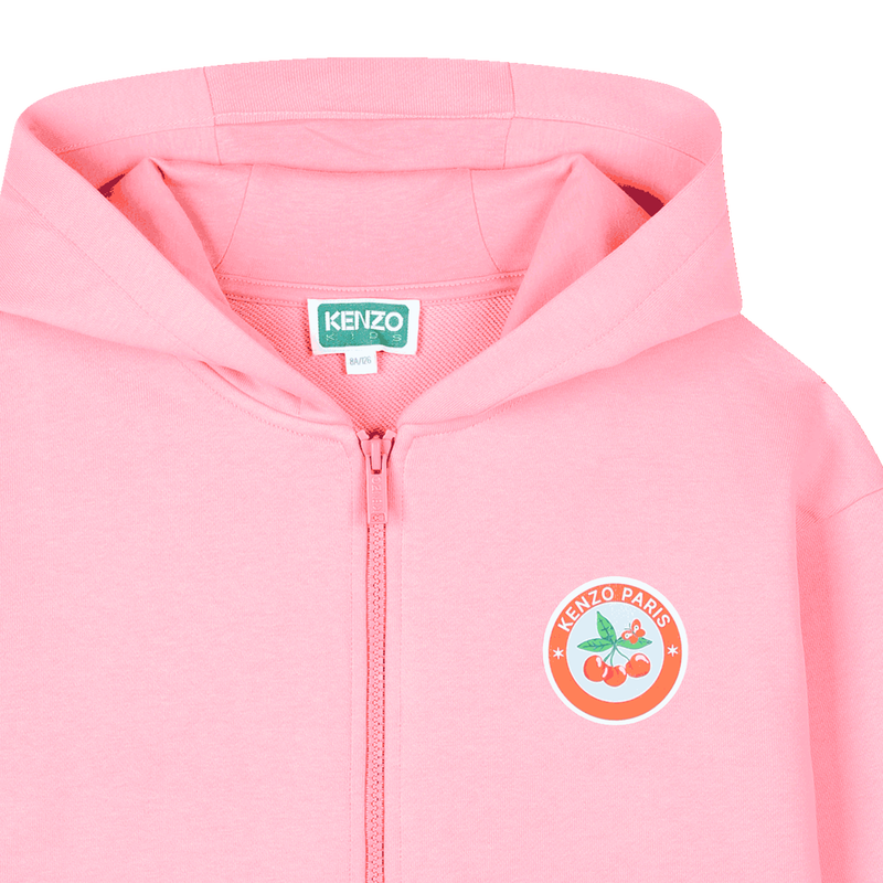 Zip-up sweatshirt KENZO KIDS 
                    GIRL