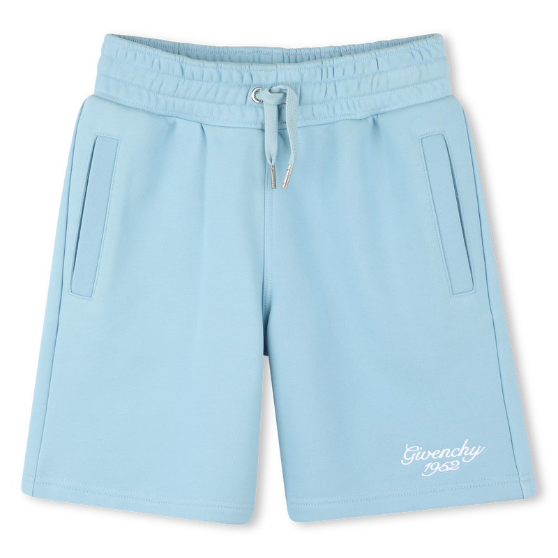 Embroidered fleece shorts GIVENCHY 
                    BOY