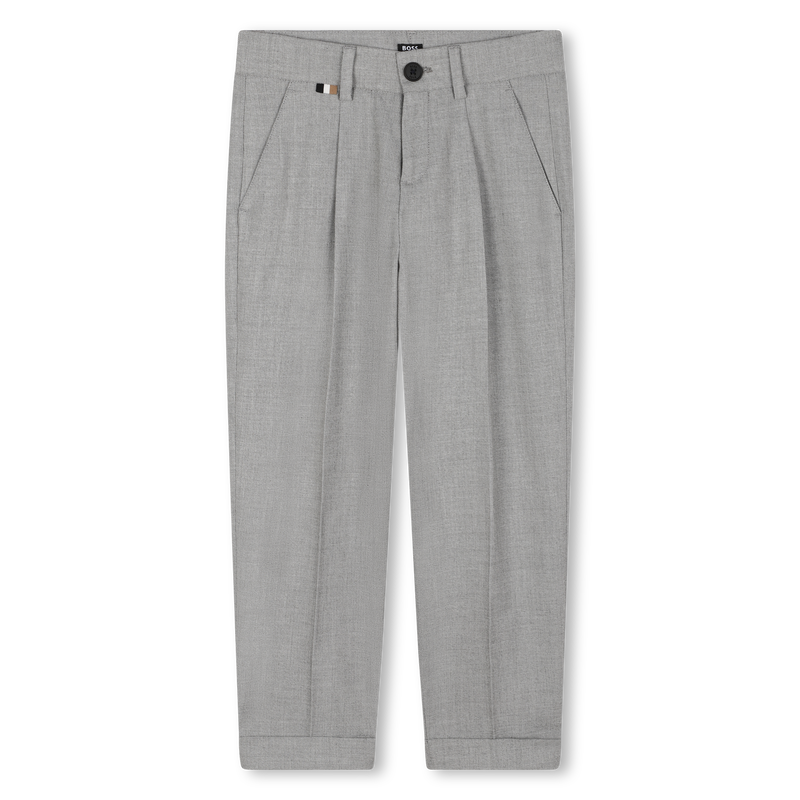 Pleated Suit Trousers BOSS 
                    BOY