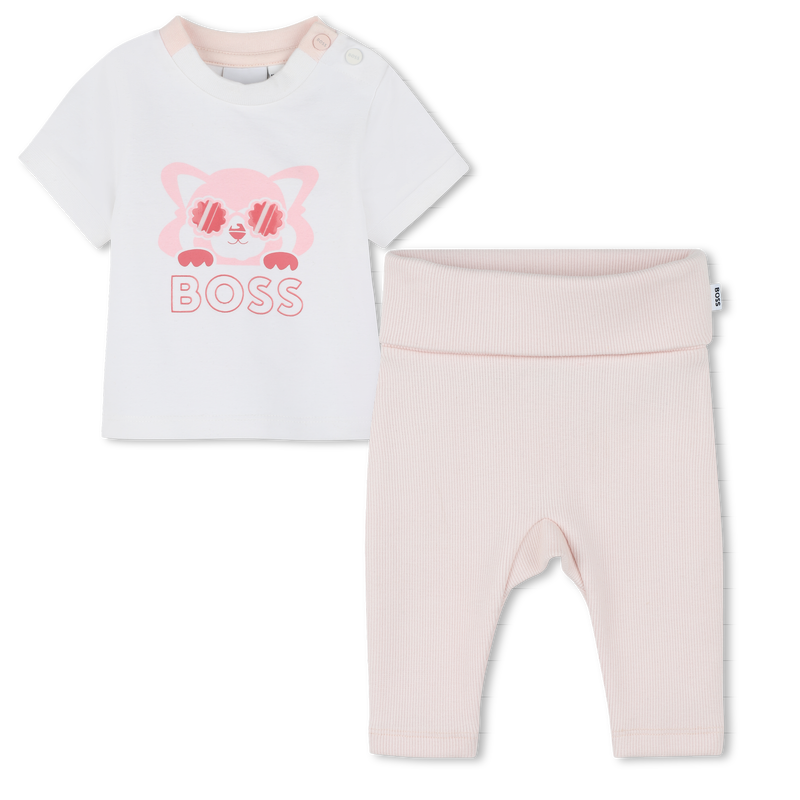 T-shirt and leggings set BOSS 
                    GIRL