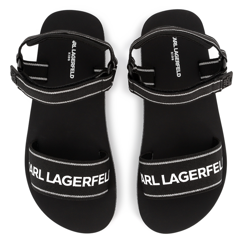Light Velcro sandals KARL LAGERFELD KIDS 
                    GIRL