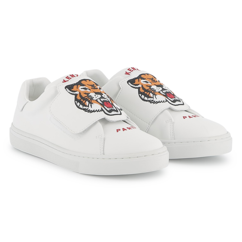 Leather Velcro sneakers KENZO KIDS 
                    UNISEX