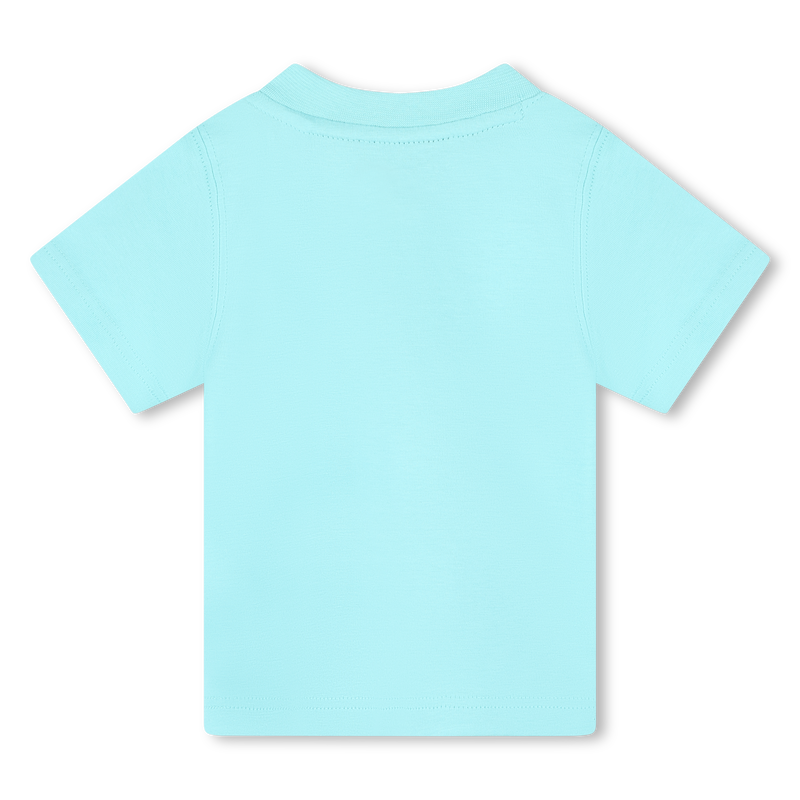 Press-Stud Cotton T-Shirt TIMBERLAND 
                    BOY