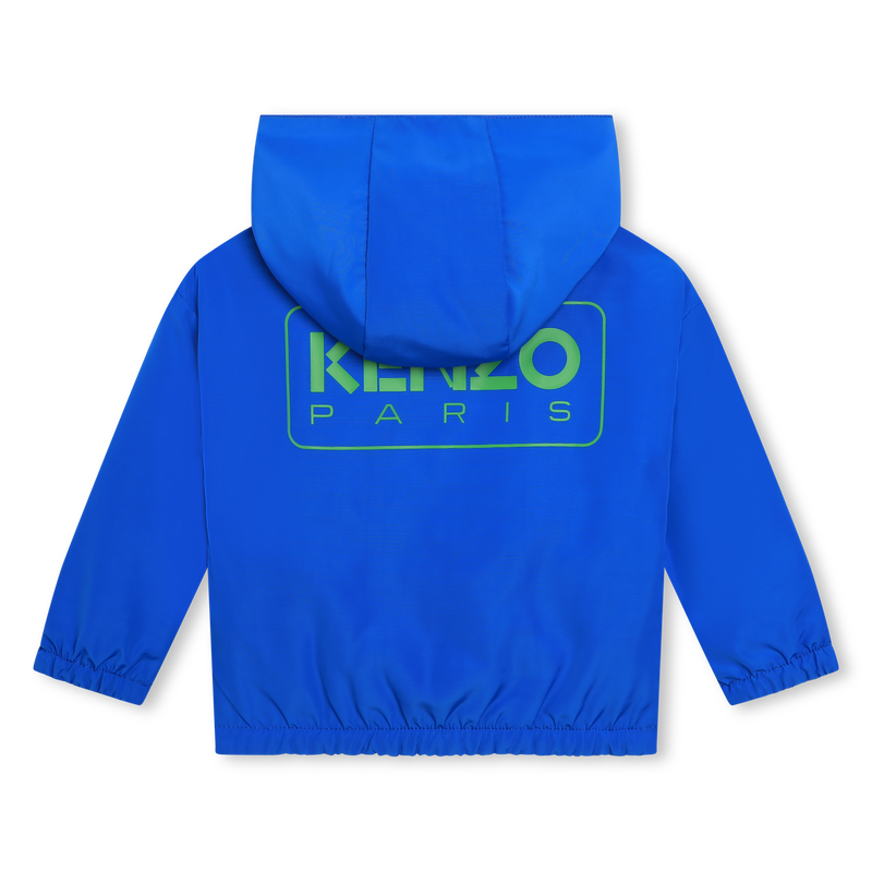 Reversible zip-up windbreaker KENZO KIDS 
                    UNISEX