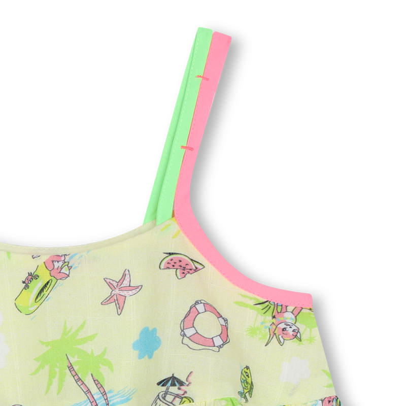 Printed cotton blouse BILLIEBLUSH 
                    GIRL