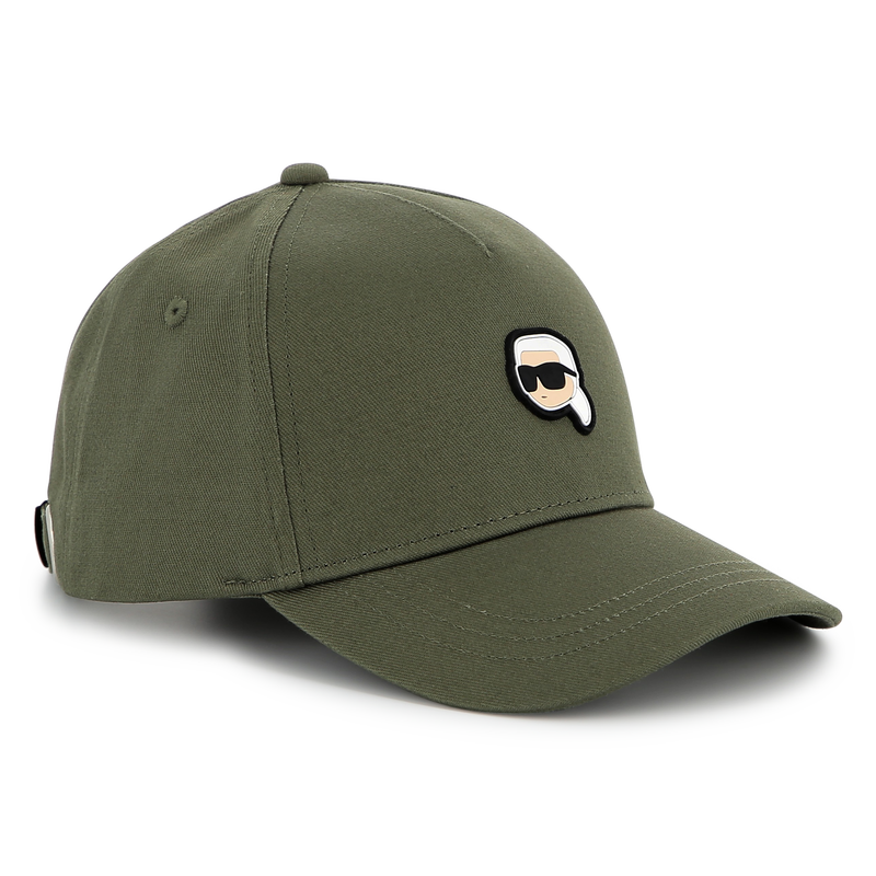 Adjustable cotton cap KARL LAGERFELD KIDS 
                    BOY