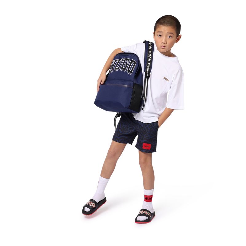 Fabric Backpack HUGO 
                    BOY