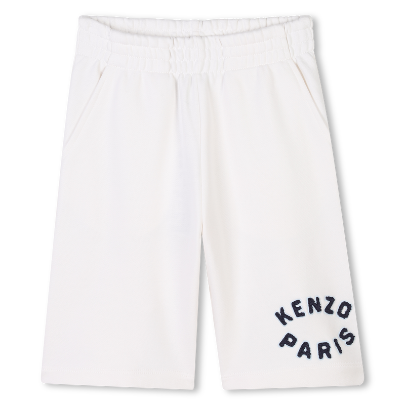 Cotton fleece Bermuda shorts KENZO KIDS 
                    UNISEX