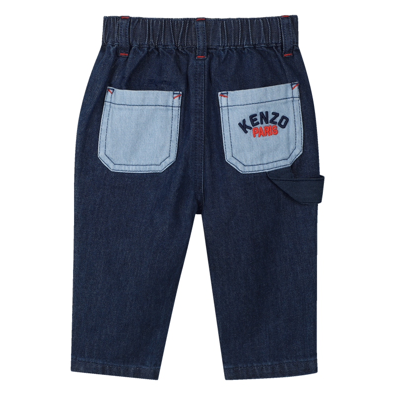 Elasticated waist jeans KENZO KIDS 
                    BOY