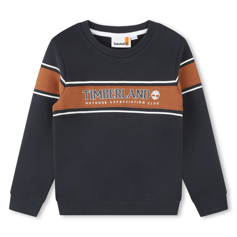 Cotton-rich sweatshirt TIMBERLAND 
                    BOY