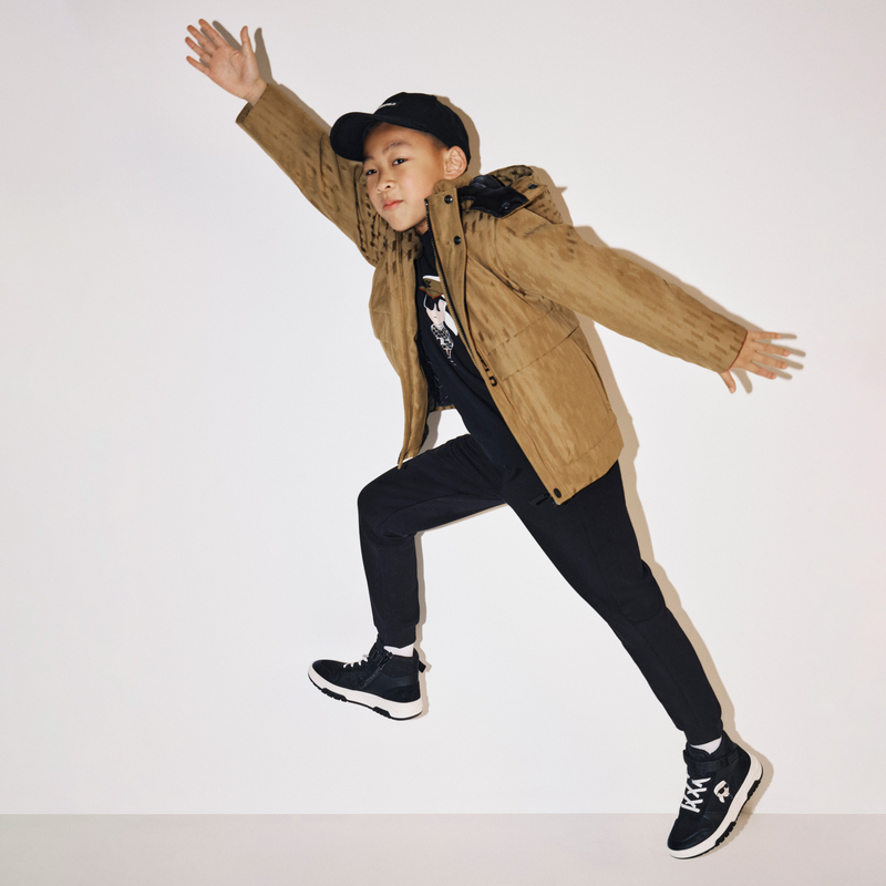 Cotton Baseball Cap KARL LAGERFELD KIDS 
                    BOY