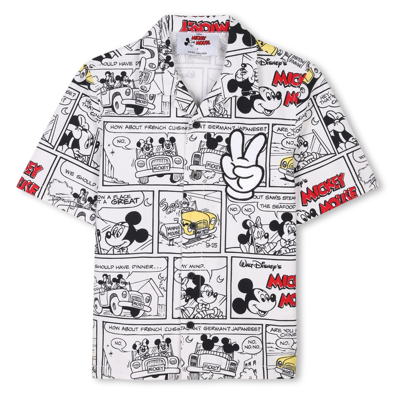 Short-sleeved cotton shirt THE MARC JACOBS 
                    BOY