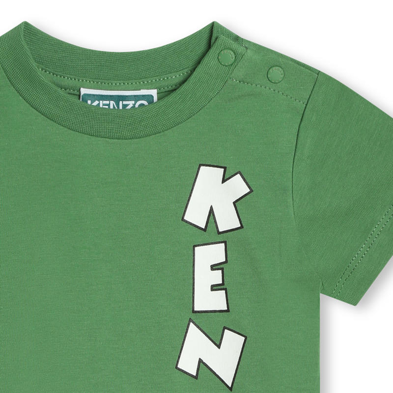 Short-sleeved cotton T-shirt KENZO KIDS 
                    BOY