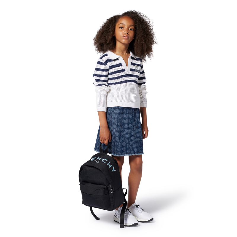 Printed jean skirt GIVENCHY 
                    GIRL