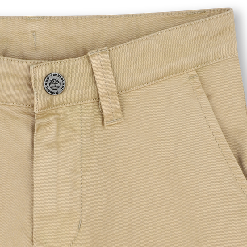 Stretch twill Bermuda shorts TIMBERLAND 
                    BOY