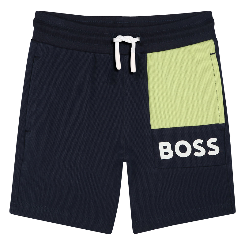 Lined cotton shorts BOSS 
                    BOY