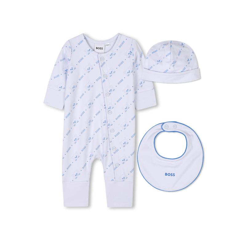 Pajama and bib set BOSS 
                    BOY