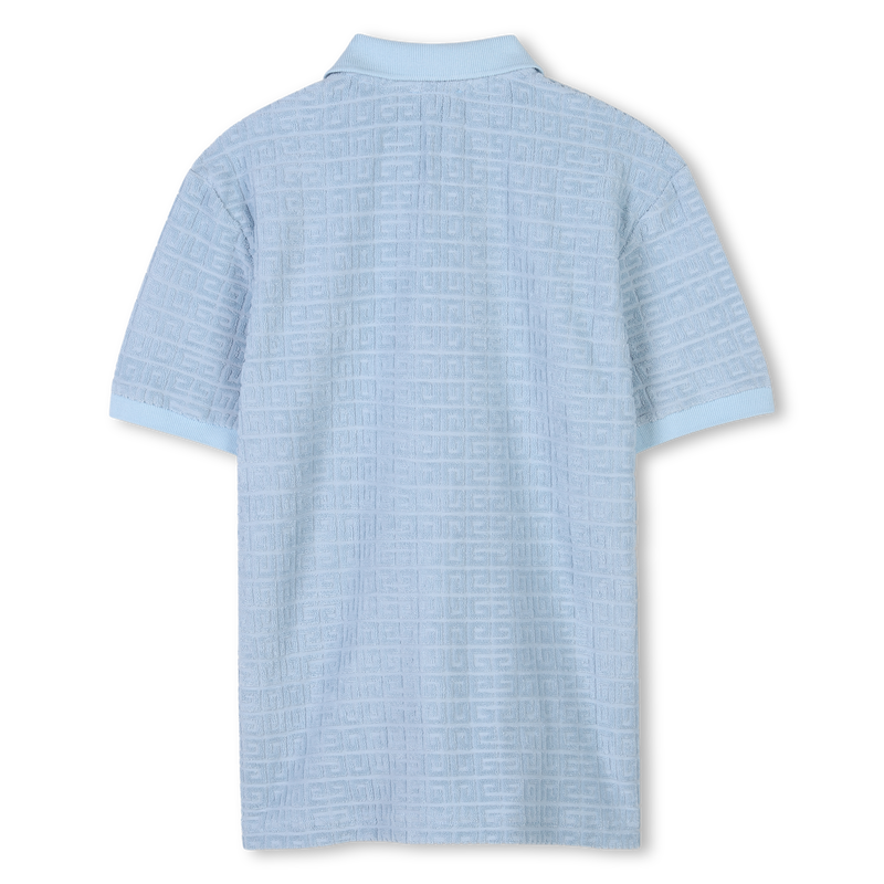 Cotton fleece polo shirt GIVENCHY 
                    BOY