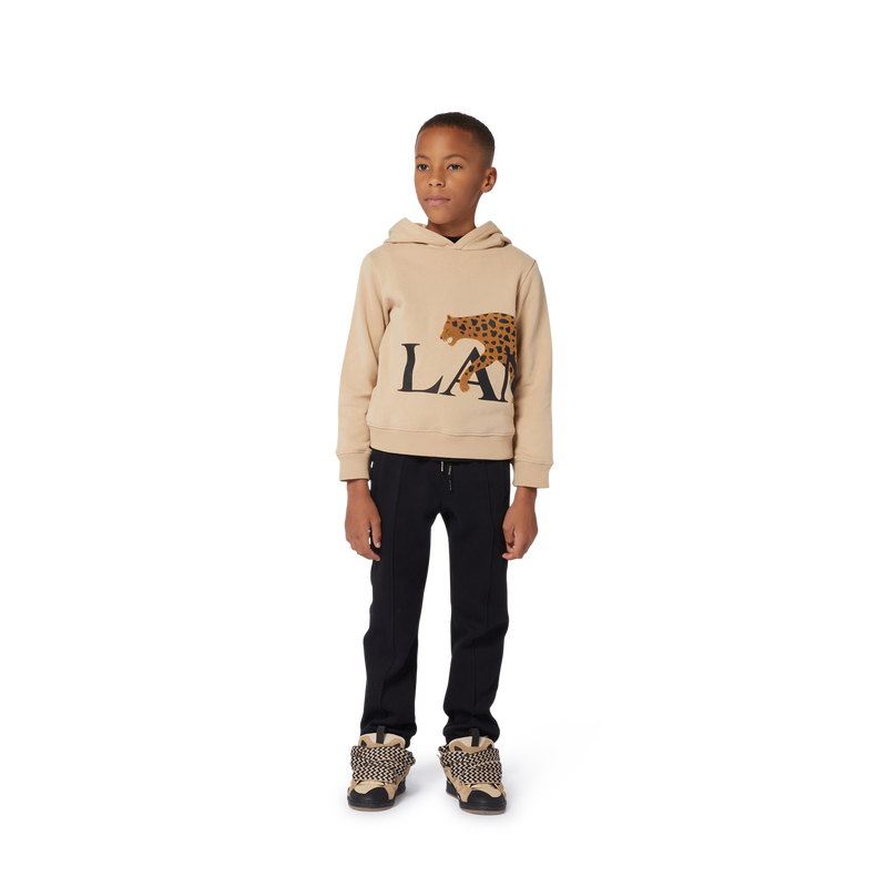 Printed Hooded Sweatshirt LANVIN 
                    BOY