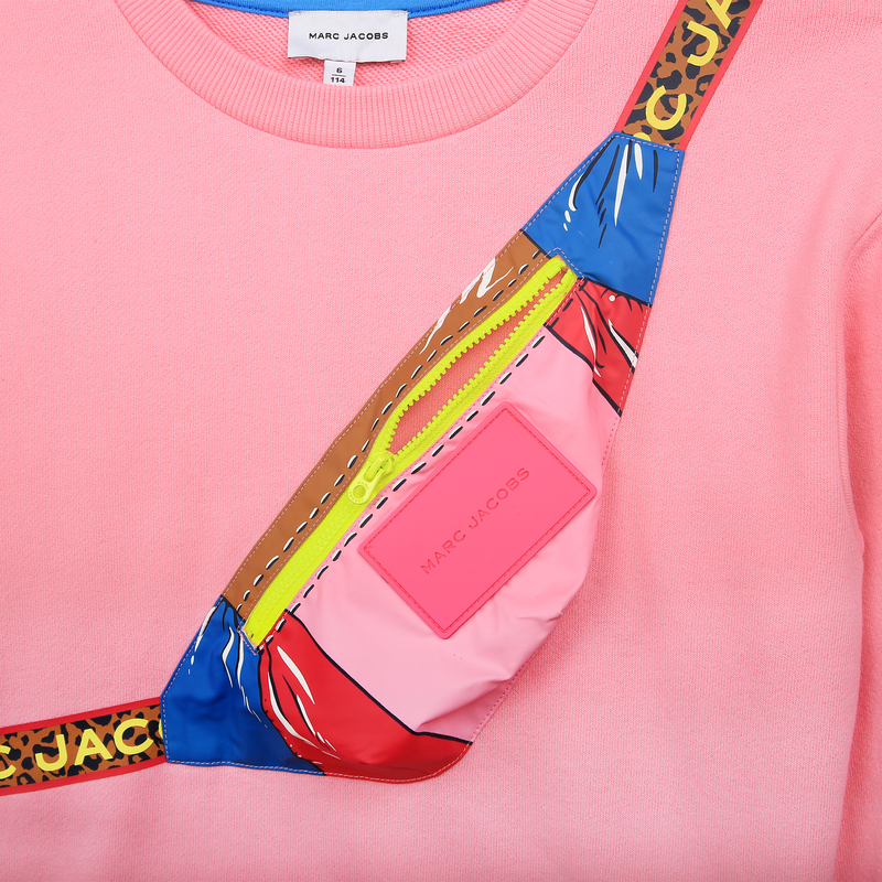 Fleece sweatshirt THE MARC JACOBS 
                    GIRL