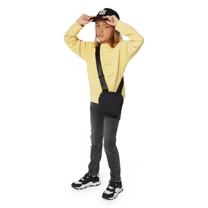 Crinkle-effect cap HUGO 
                    BOY