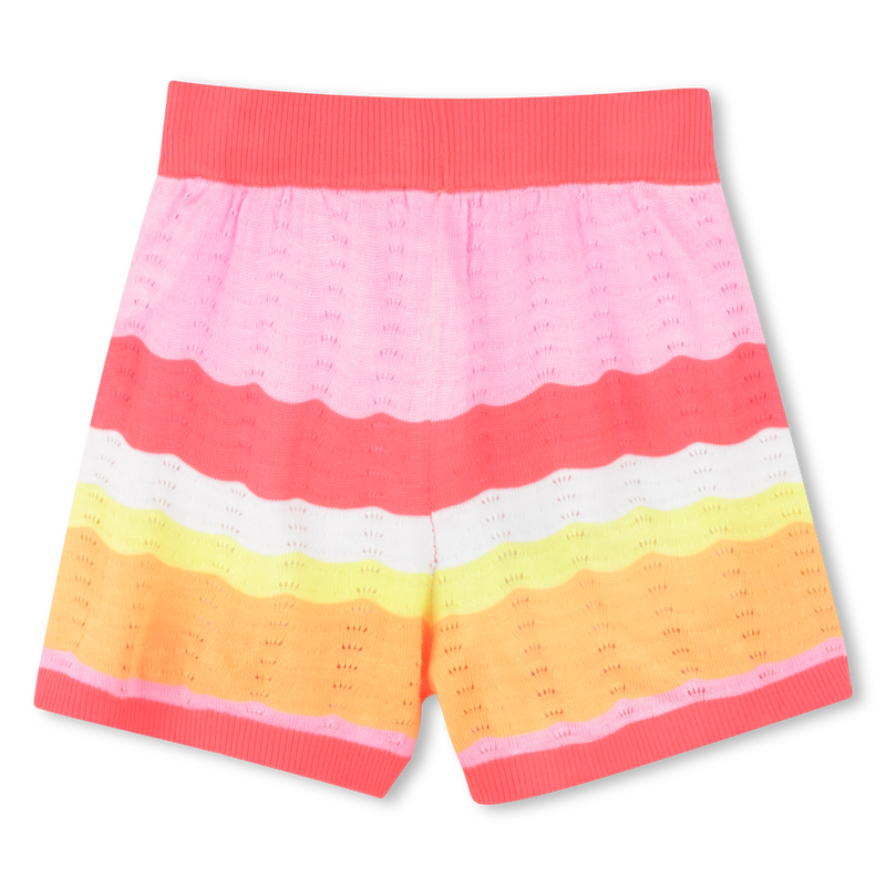 Striped tricot shorts BILLIEBLUSH 
                    GIRL