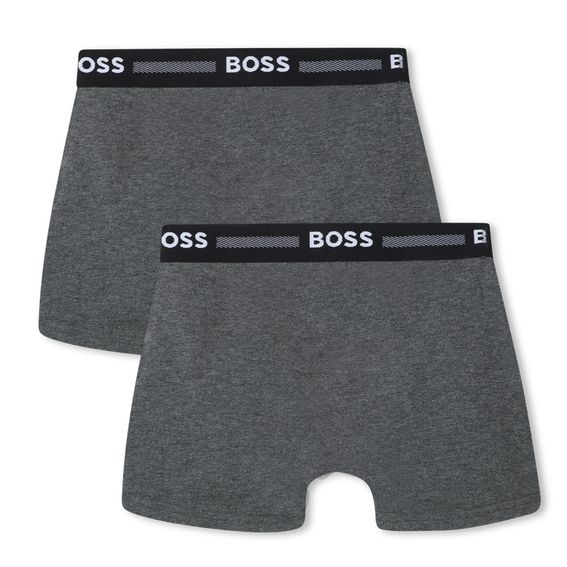 Set of 2 cotton boxer shorts BOSS 
                    BOY