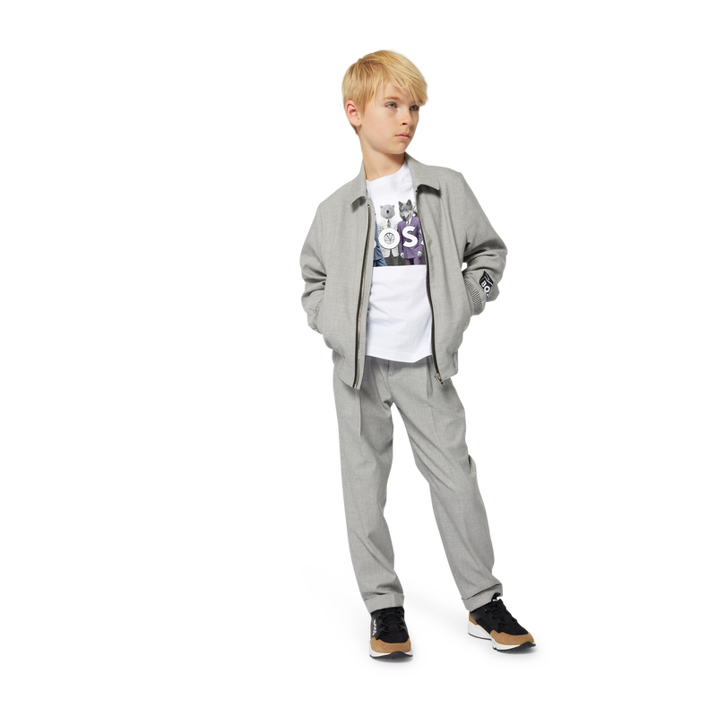 Pleated Suit Trousers BOSS 
                    BOY